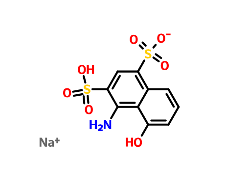 1-氨基-8-萘酚-2,4-二磺酸单钠盐,1-AMINO-8-NAPHTHOL-2,4-DISULFONIC ACID MONOSODIUM SALT