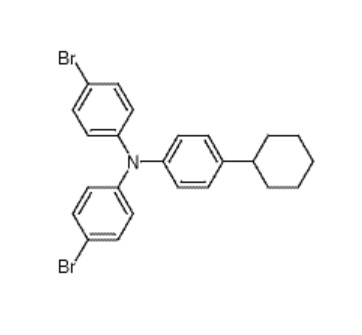 4,4'-二溴-4''-环己基三苯胺,4,4'-Dibromo-4''-cyclohexyltriphenylamine