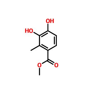 3,4-二羟基-2-甲基苯甲酸甲酯,Benzoic acid, 3,4-dihydroxy-2-Methyl-, Methyl ester
