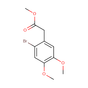 Methyl 2-(2-bromo-4,5-dimethoxyphenyl)acetate,Methyl 2-(2-bromo-4,5-dimethoxyphenyl)acetate