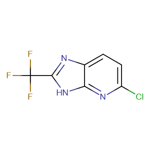 5-chloro-2-(trifluoromethyl)-3H-imidazo[4,5-b]pyridine,5-chloro-2-(trifluoromethyl)-3H-imidazo[4,5-b]pyridine