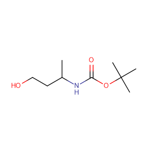 N-BOC-3-氨基丁醇,Carbamic acid, (3-hydroxy-1-methylpropyl)-, 1,1-dimethylethyl ester (9CI)