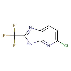 5-chloro-2-(trifluoromethyl)-3H-imidazo[4,5-b]pyridine