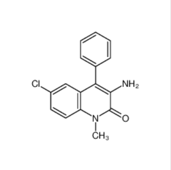 地西泮杂质B,DIAZEPAM RELATED COMPOUND B (25 MG) (3-AMINO-6-CHLORO-1-METHYL-4-PHENYLCARBOSTYRIL)