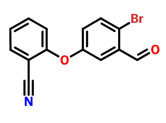 2-(4-溴-3-甲酰基苯氧基)苯甲腈,2-(4-Bromo-3-formylphenoxy)benzonitrile