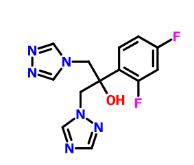 氟康唑杂质A,alpha-(2,4-Difluorophenyl)-alpha-(4H-1,2,4-triazol-4-ylmethyl)-1H-1,2,4-triazole-1-ethanol