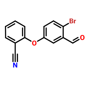 2-(4-溴-3-甲酰基苯氧基)苯甲腈