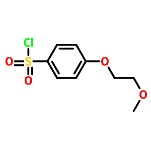4-(2-甲氧基乙氧基)苯磺酰氯,4-(2-Methoxyethoxy)benzenesulfonyl chloride