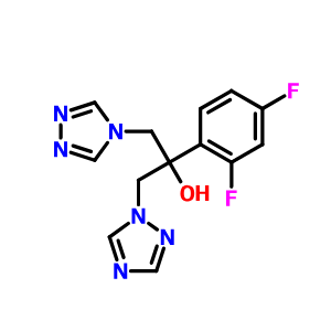 氟康唑杂质A,alpha-(2,4-Difluorophenyl)-alpha-(4H-1,2,4-triazol-4-ylmethyl)-1H-1,2,4-triazole-1-ethanol