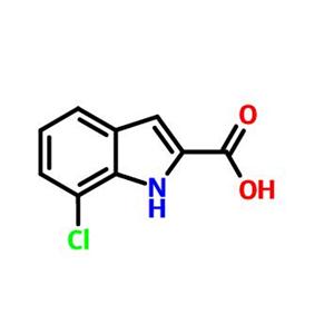 7-氯-1H-吲哚-2-羧酸,7-Chloro-1H-indole-2-carboxylic acid