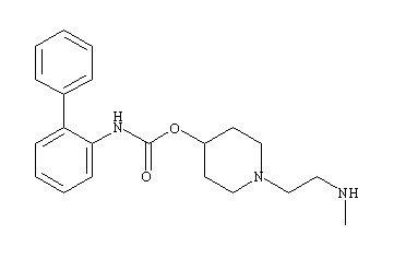 雷芬那辛  中间体,1-(2-(methylamino)ethyl)piperidin-4-yl [1,1'-biphenyl]-2-ylcarbamate