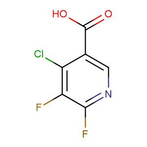 4-氯-5,6-二氟吡啶-3-甲酸,4-Chloro-5,6-difluoropyridine-3-carboxylic acid