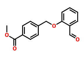 4-((2-甲酰基苯氧基)甲基)苯甲酸甲酯,Methyl 4-((2-formylphenoxy)methyl)benzoate
