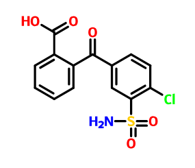 氯噻酮相关物质A,2-(4-chloro-3-sulphamoylbenzoyl)benzoic acid