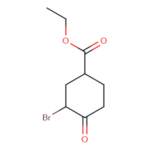3-溴-4-氧代环己烷-1-羧酸乙酯,ethyl 3-bromo-4-oxocyclohexanecarboxylate