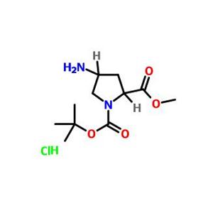 (2R,4R)-1-叔丁氧羰基-4-氨基吡咯烷2-甲酸甲酯盐酸盐