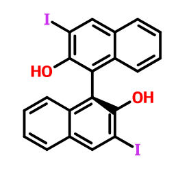 (S)-3,3'-二碘-[1,1'-联萘]-2,2'-二醇,(S)-3,3'-Diiodo-[1,1'-binaphthalene]-2,2'-diol
