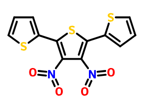 3',4'-二硝基-2,2':5',2''-三联噻吩,3',4'-Dinitro-2,2':5',2''-terthiophene