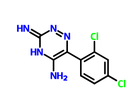 3,5-二氨基-6-(2,4-二氯苯基)-1,2,4-三嗪,3-Dechloro-4-chloro Lamotrigine