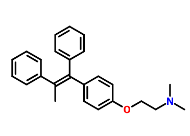 (Z)-2-[4-(1,2-二苯基-1-丙烯基)苯氧基]-N,N-二甲基乙胺,TaMoxifen