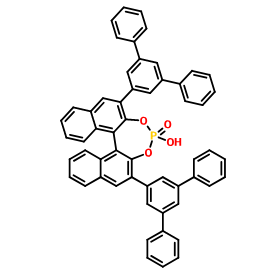 (S)-3,3'-双(3,5-二苯基)苯基-1,1'-联萘基-2,2'-二基磷酸氢酯,(S)-3,3'-Bis(3,5-diphenyl)phenyl-1,1'-binaphthyl-2,2'-diyl Hydrogen Phosphate