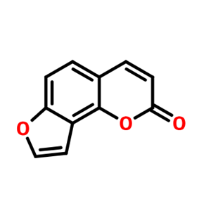 异补骨脂素,2-Oxo-(2H)-furo(2,3-h)-1-benzopyran