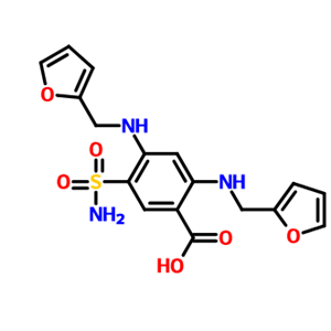 2,4-二(糠基氨基)-5-氨基磺酰基苯甲酸