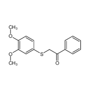 4-Methoxy-alpha-[(3-Methoxyphenyl)thio]Acetophenone