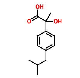 布洛芬雜質(zhì)M,rac a-Hydroxy Ibuprofen