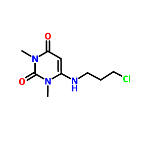 6-(3-氯丙基)氨基1,3-二甲基脲嘧啶,6-[(3-chloropropyl)amino]-1,3-dimethyluracil