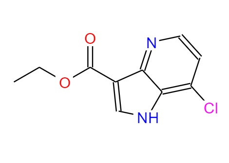 7-氯-1H-吡咯并[3,2-b]吡啶-3-羧酸乙酯,Ethyl 7-chloro-1H-pyrrolo[3,2-b]pyridine-3-carboxylate