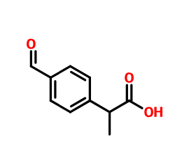 布洛芬EP杂质K,(2RS)-2-(4-FORMYLPHENYL)PROPANOIC ACID