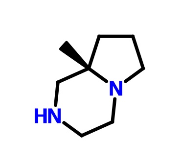 (S)-8a-甲基八氫吡咯并[1,2-a]吡嗪,(8aS)-8a-methyl-octahydropyrrolo[1,2-a]piperazine