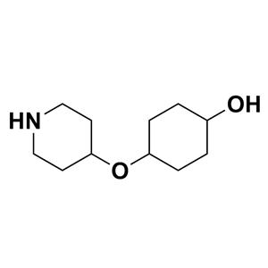 4-(piperidin-4-yloxy)cyclohexan-1-ol