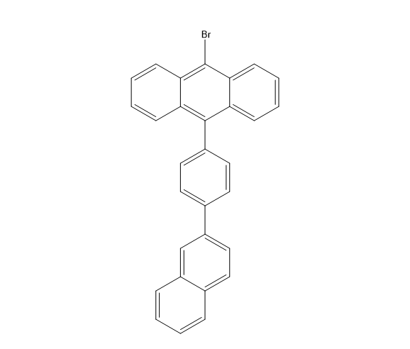 9-溴-10-[4-(2-萘基)苯基]蒽,9-Bromo-10-[4-(2-naphthyl)phenyl]anthracene