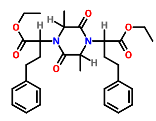 雷米普利EP雜質(zhì),(α1S,α4S,2S,5S)-2,5-DiMethyl-3,6-dioxo-α1,α4-bis(2-phenylethyl)-1,4-piperazinediacetic Acid 1,4-Diethyl Ester