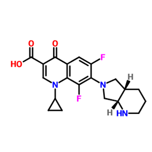 8-氟莫西沙星,8-Desmethoxy-8-fluoro moxifloxacin