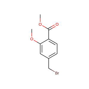 4-溴甲基-2-甲基苯甲酸甲酯,methyl 4-(bromomethyl)-2-methoxybenzoate