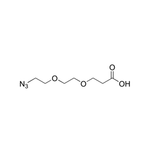 9-叠氮基-4,7-二氧杂壬酸,Azido-PEG2-acid,N3-PEG2-COOH