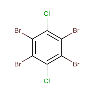 2,3,5,6-四溴-1,4-二氯苯,1,2,4,5-TETRABROMO-3,6-DICHLORO-BENZENE