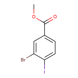 3-溴-4-碘苯甲酸甲基酯,3-BROMO-4-IODOBENZOIC ACID METHYL ESTER