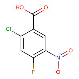 2-氯-4-氟-5-硝基苯甲酸,2-CHLORO-4-FLUORO-5-NITROBENZOIC ACID