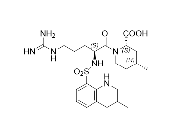阿加曲班杂质K,(2S,4R)-4-methyl-1-(((3-methyl-1,2,3,4-tetrahydroquinolin-8-yl) sulfonyl)-L-arginyl)piperidine-2-carboxylic acid