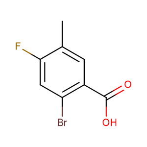 2-溴-4-氟-5-甲基苯甲酸,2-BROMO-4-FLUORO-5-METHYLBENZOIC ACID
