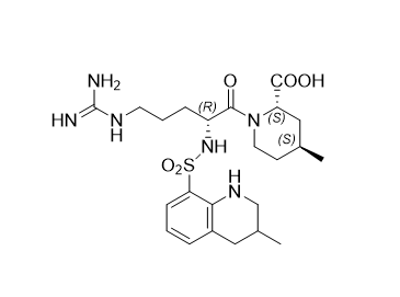 阿加曲班杂质N,(2S,4S)-4-methyl-1-(((3-methyl-1,2,3,4-tetrahydroquinolin-8-yl) sulfonyl)-D-arginyl)piperidine-2-carboxylic acid