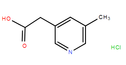 2-(5-甲基吡啶-3-基)乙酸盐酸盐,2-(5-Methylpyridin-3-yl)acetic acid hydrochloride