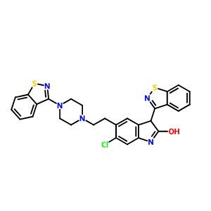 齐拉西酮杂质E,3-(1,2-Benzisothiazolyl) Ziprasidone (Ziprasidone Impurity E)