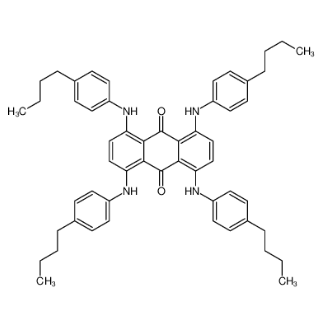 1,4,5,8-四（4-正丁基苯胺基）蒽醌,1,4,5,8-tetrakis(4-butylanilino)anthracene-9,10-dione