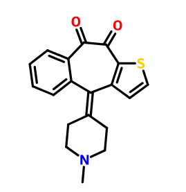 酮替芬EP雜質(zhì)G,9,10-Dioxo Ketotifen