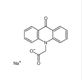 吖啶酮乙酸钠,2-(9-oxoacridin-10-yl)acetic acid